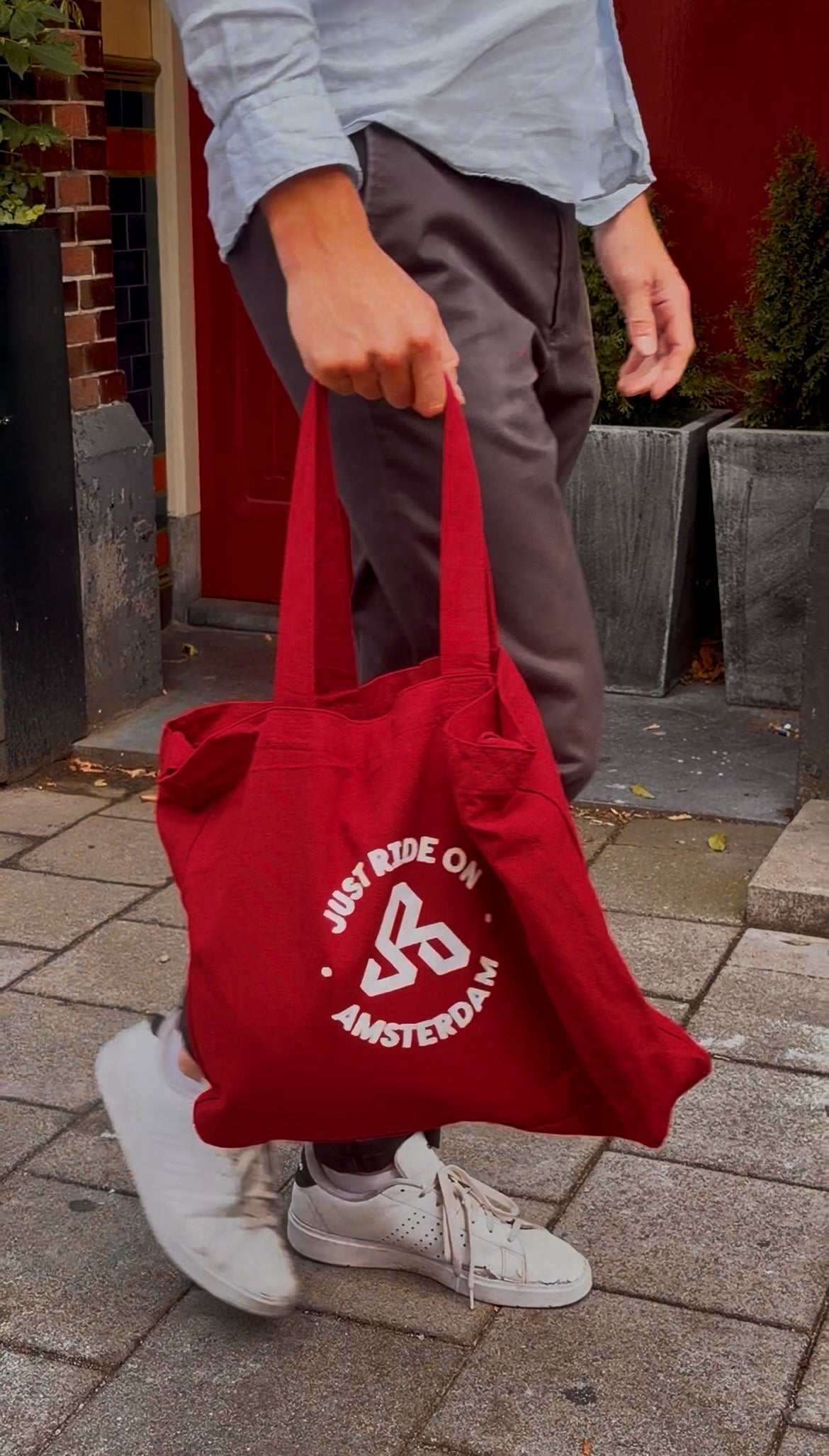 Just Ride On Tote Bag