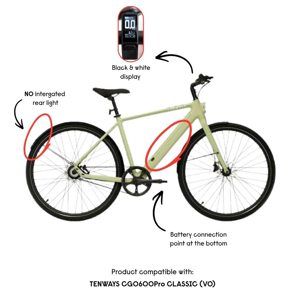 TENWAYS Battery (CGO600 Pro V0)
